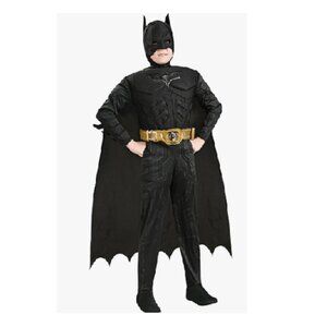 Batman Begins Dark Knight Muscle Chest Costume Rubies Official Small 4-6